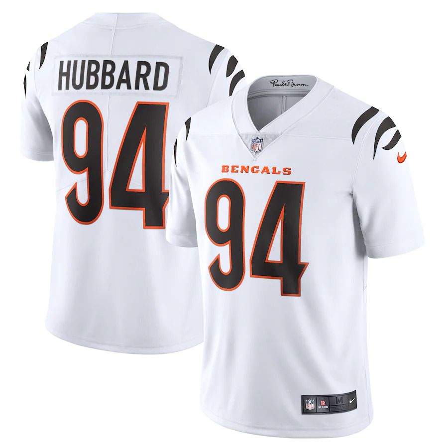 Men Cincinnati Bengals #94 Sam Hubbard Nike White Game NFL Jersey